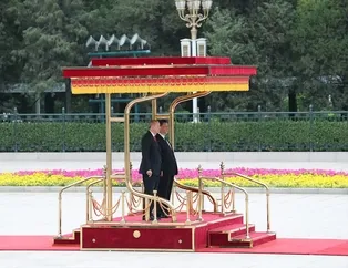 Başkan Erdoğan Çin'de resmi törenle karşılandı