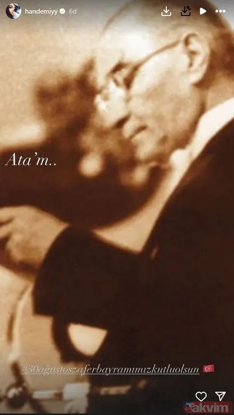 Ünlü isimlerden 30 Ağustos Zafer Bayramı paylaşımları! Demet Akalın, Müge Anlı, İbrahim Tatlıses, Alişan, Sinan Akçıl... - 28