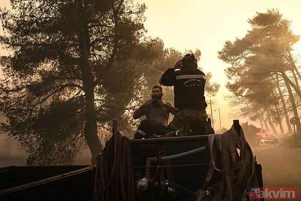 Yunanistan alevlere teslim oldu! O güne kadar kırmızı alarm! | Türkiye'den Yunanistan'a yardım eli - 10