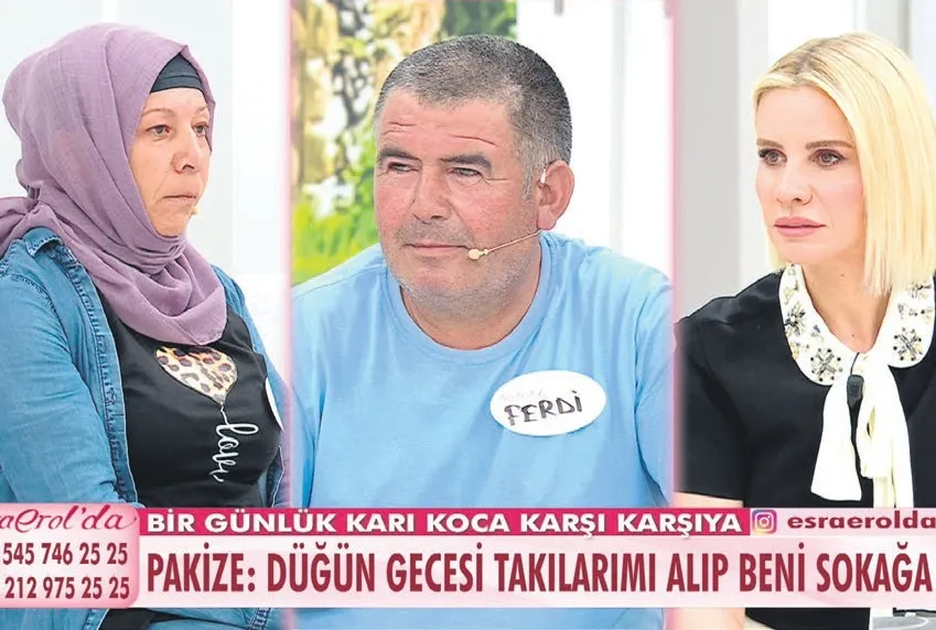 Pakize kocası ile yüzleşti
