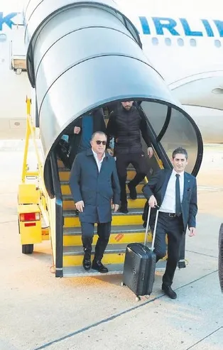 Aslan 1 gün önceden Portekiz’e gitti