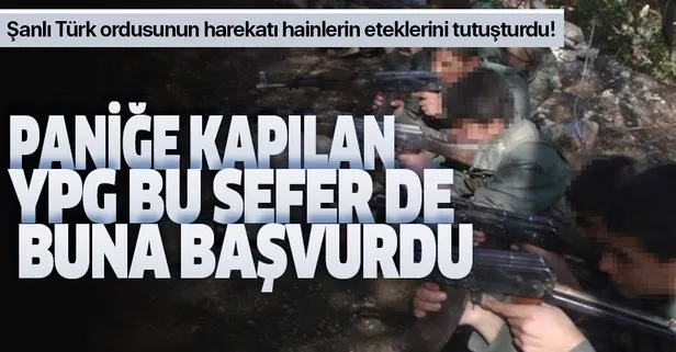 Şanlı Türk ordusunun harekatı hainlerin eteklerini tutuşturdu! YPG bu sefer de buna başvurdu!