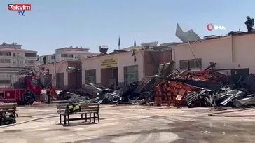 Gaziantep’te lise yangını!