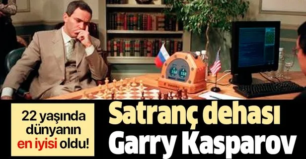 Satranç dehası Garry Kasparov