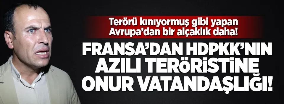 Avrupa'dan bir alçaklık daha!
