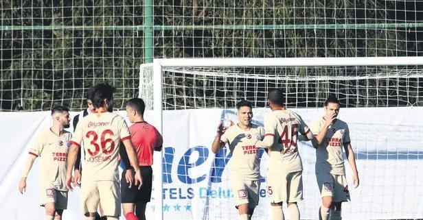 Galatasaray’dan 3 gollü prova