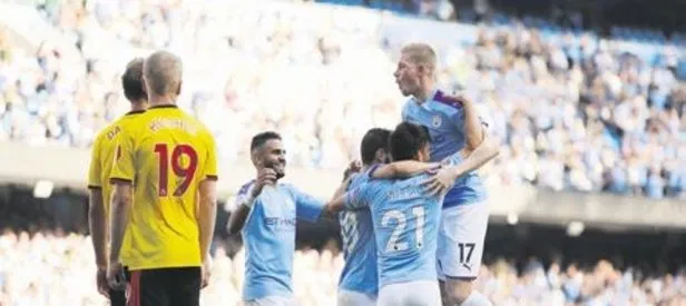 Manchester City Watford’u ezdi geçti