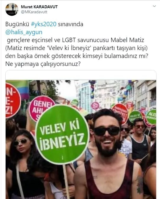 Osym Den Yks De Tepki Ceken Mabel Matiz Sorusu Ornek