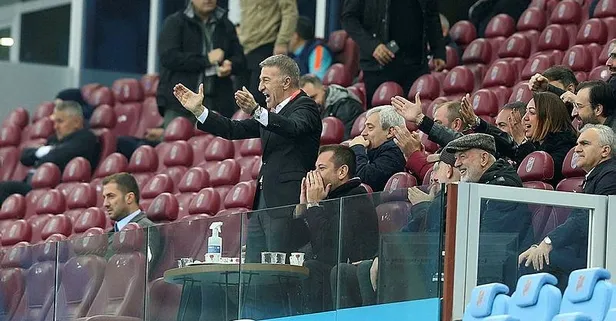 Trabzonspor Başkanı Ağaoğlu'ndan tepki: Bariz penaltımız verilmedi