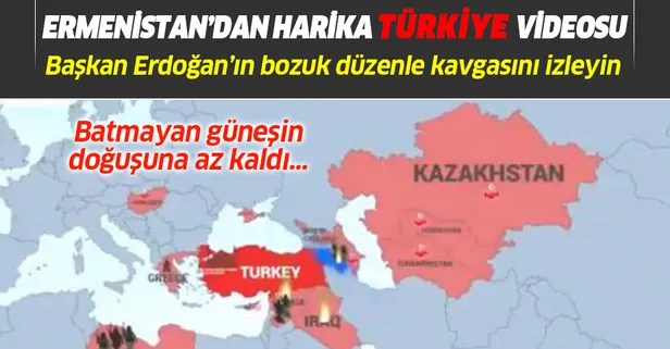 Haydut Ermenistan Devleti, Başkan Erdoğan'ı karalamak isterken yeni Türkiye'nin gücünü gösterdi