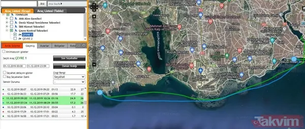 CHP'li İBB Başkanı Ekrem İmamoğlu vatandaş trafik çilesi çekerken 'Çevre 1' adlı tekneyi kendine makam aracı yaptı - 12