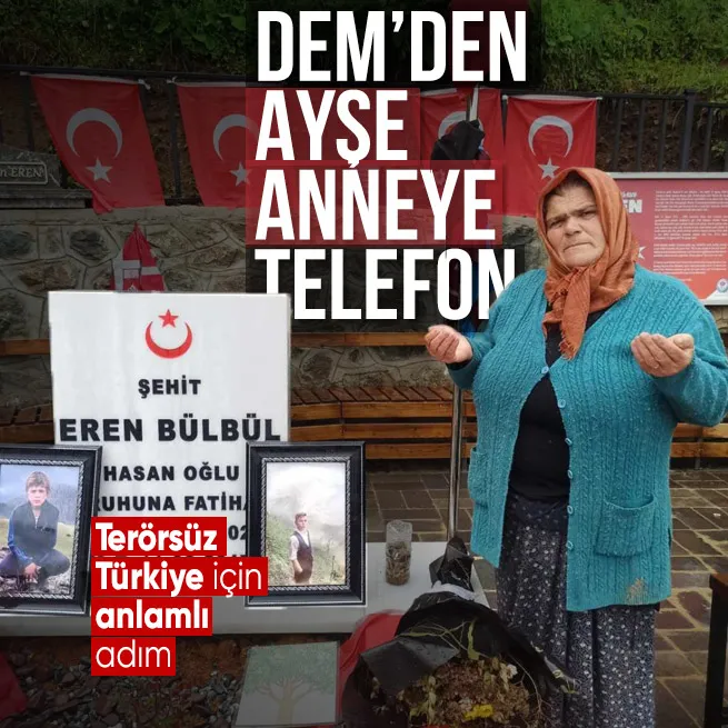 DEM Parti’den şehit Eren Bülbül’ün annesine bayram telefonu