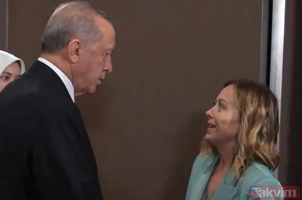 NATO'da çok konuşulan anlar! İtalya Başbakanı Meloni'nin Başkan Erdoğan'a bakışları gündem oldu - 4