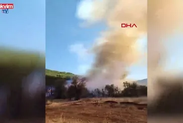 Burdur'da orman yangını