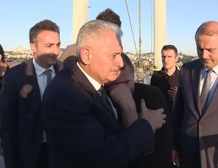 Köprüdeki intiharı Başbakan Yıldırım önledi