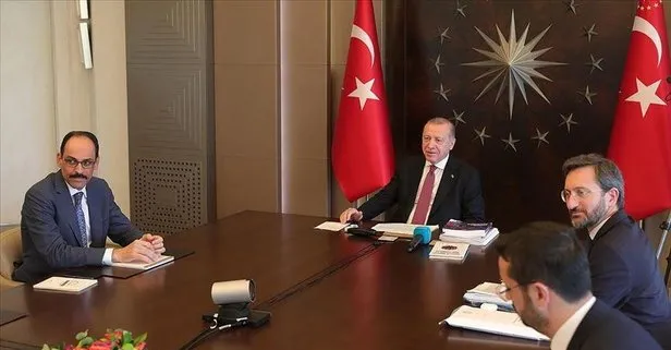 Başkan Erdoğan Vefa Sosyal Destek gruplarının yardım götürdüğü 4 aileyle görüştü