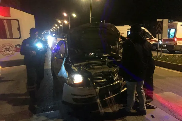 Çorum'da feci kaza: 3 yaralı