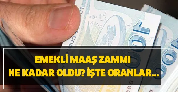 2020 emekli maaş zammı kaç para oldu? 3 Ocak 2020 SSK SGK emekli maaşı son dakika ne kadar oldu?