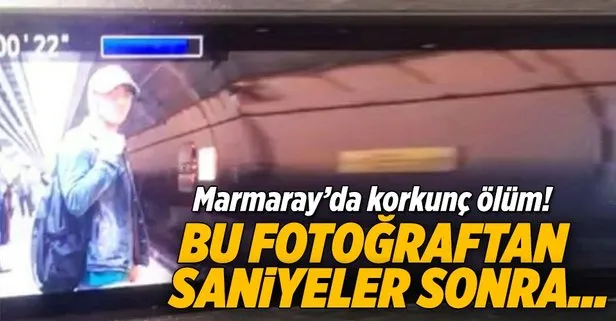 Marmaray’da korkunç ölümün detayları ortaya çıktı