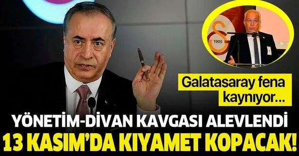 Galatasaray’da yönetim-divan kavgası giderek alevleniyor! 13 Kasım’da kıyamet kopacak...