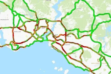 Son dakika: İstanbul'da her yağış sonrası aynı manzara! Trafik yoğunluğu yüzde 74!