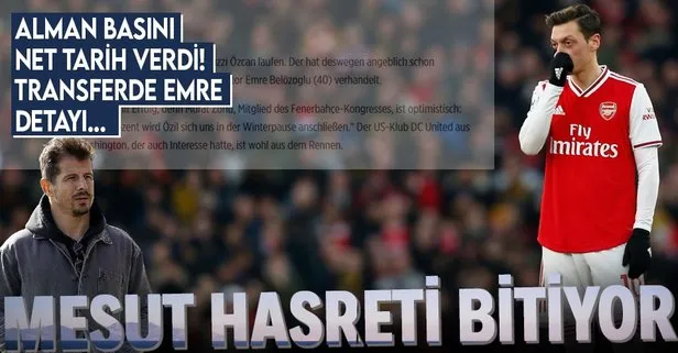 Fenerbahçe Mesut Özil bombasını patlatıyor! Alman basını geleceği tarihi de verdi... Transferde Emre Belözoğlu detayı