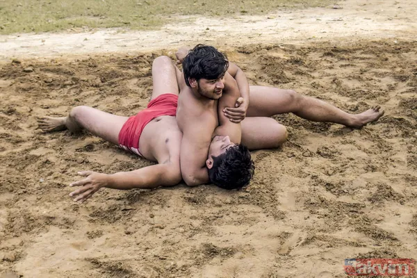 Hindistan'da güreşçiler böyle yetişiyor - 10