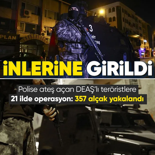 Son dakika! 21 ilde DEAŞ operasyonu: Çok sayıda şüpheli yakalandı