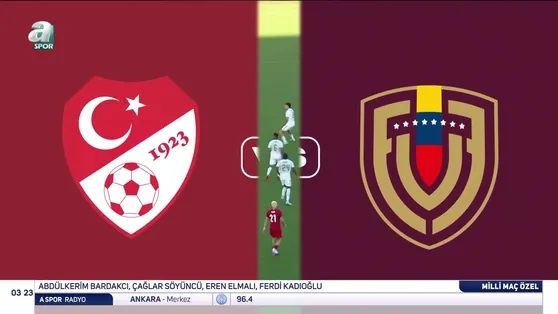 Venezuela 1-2 Türkiye | ÖZET İZLE