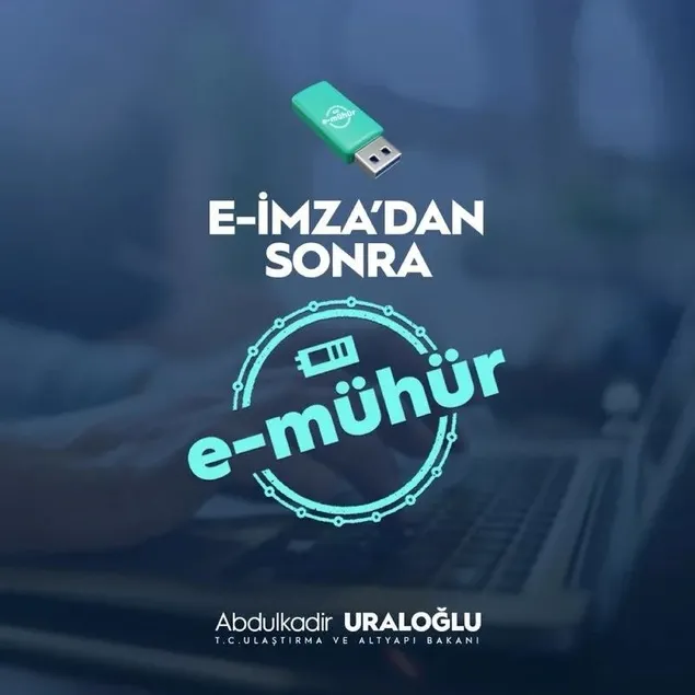 E-imza’dan sonra e-mühür geliyor