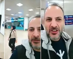 Son dakika: Atatürk Havalimanında başörtülülere hakaret eden Bülent Kökoğlu tutuklandı