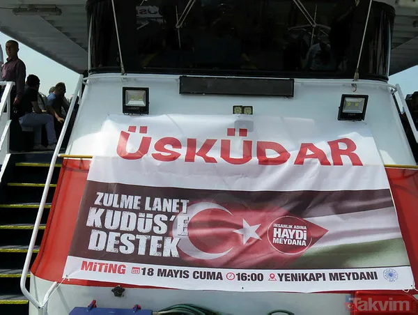 Yenikapı'da Tarihi Kudüs mitingi: Zulme Lanet Kudüs'e Destek - 42