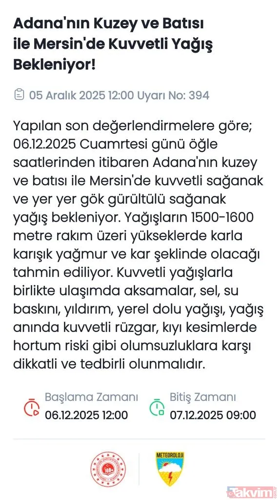 24 il için sarı kodlu uyarı! İstanbullu pazar gününe dikkat: Sel, su baskınları... - 11