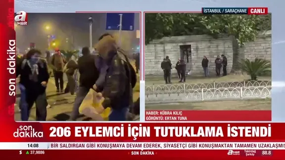 206 provokatöre tutuklama talebi!