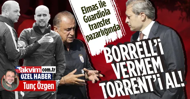 Türkiye Rodolfo Borrell'i ilk kez takvim.com.tr'den öğrenmişti! Pep Guardiola’dan Elmas'a Domenec Torrent önerisi