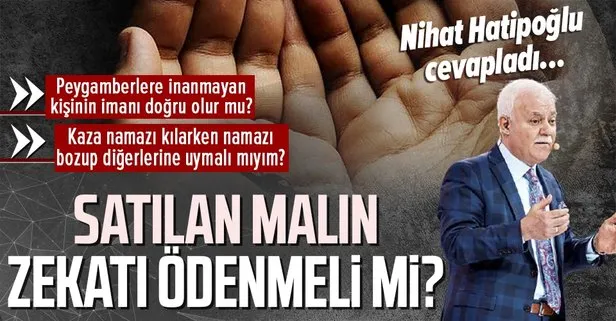 Nihat Hatipoğlu ile soru cevap