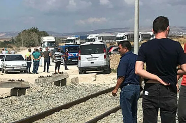 Balıkesir'de lokomotif can aldı