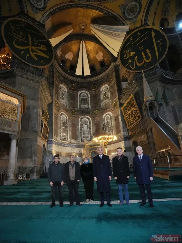 En kapsamlı restorasyon! Bakan Ersoy açıkladı: Ayasofya'da 7 tünel hattını da belgeledik - 1