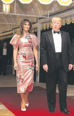 Melania çiçek açtı