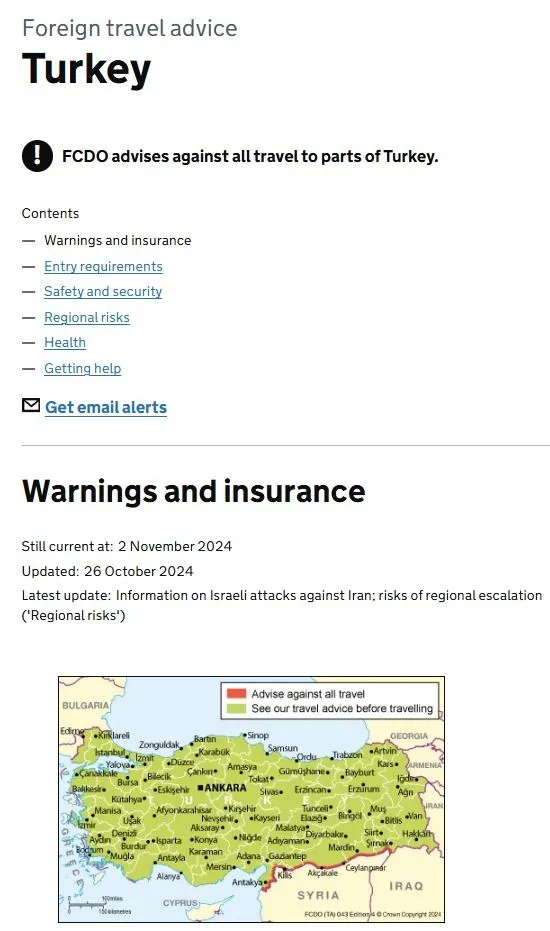 İngiltere’den skandal liste Türkiye’ye seyahat uyarısı! Batı neyin hazırlığını yapıyor?-2