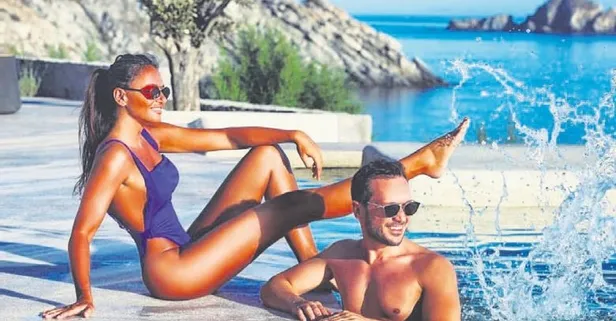 Eda Taşpınar bronz tenini konuşturdu