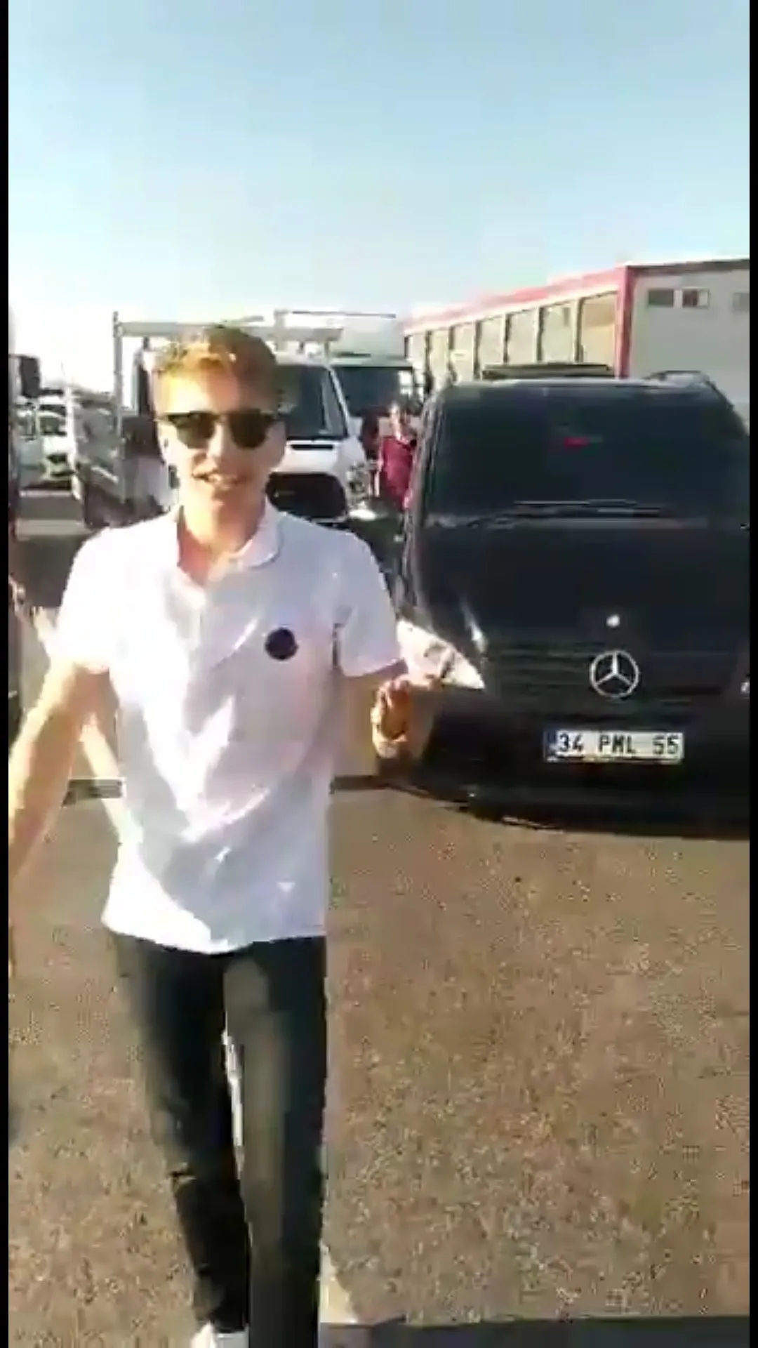 Çakarlı maganda Muhammed Enes Uysal görüntülerden sonra bakın ne yapmış