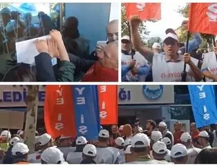 CHP’li Avcılar Belediyesi’nde işçiler kazan kaldırdı!