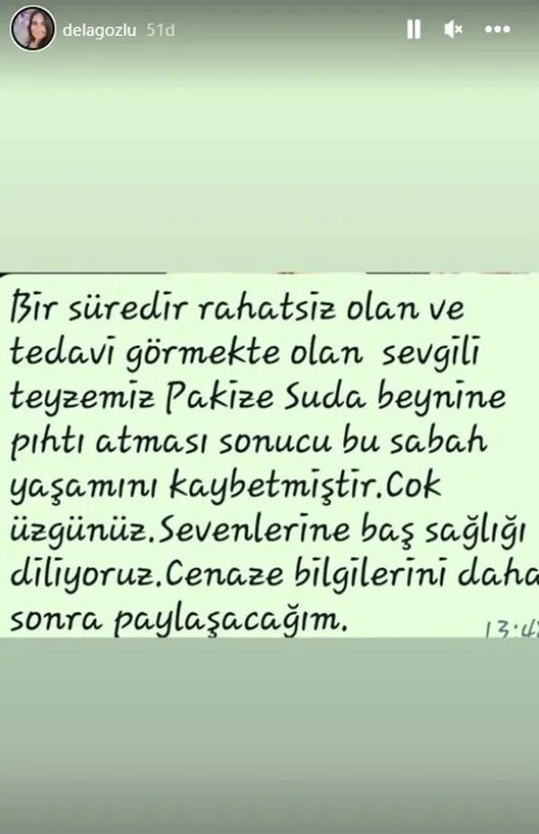 Son dakika: Oyuncu Pakize Suda hayatını kaybetti! Pakize Suda kimdir? Pakize Suda hangi dizilerde oynadı?-2