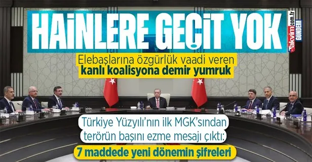Başkan Erdoğan’ın liderliğindeki yeni dönemin ilk MGK toplantısı sona erdi