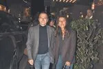 Bahar ve Ozan Şer çifti Bebek’te objektiflere takıldı