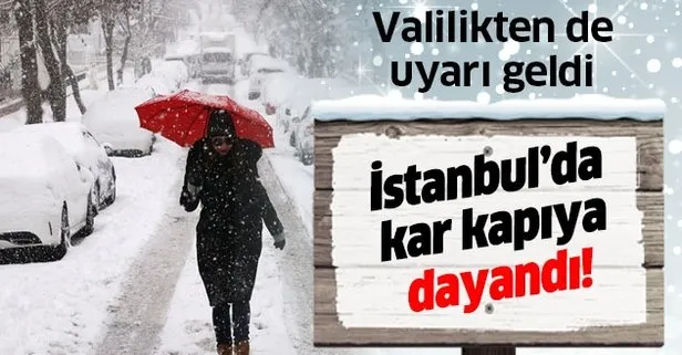 Hava durumu | İstanbul Valiliği’nden kar uyarısı! İstanbul’a kar ne zaman yağacak?