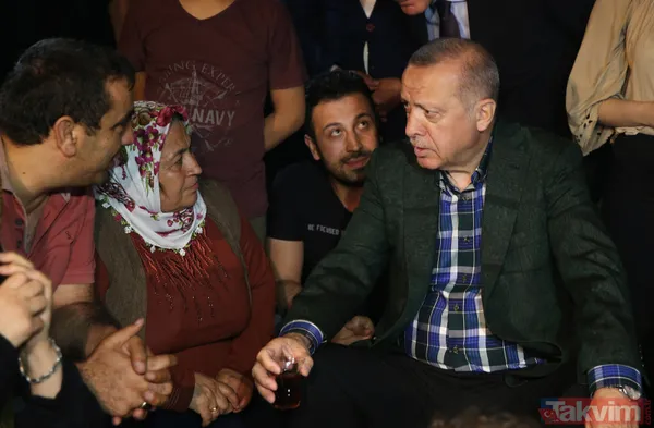 Başkan Erdoğan sahilde iftar saatini bekleyen vatandaşlarla buluştu - 28