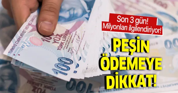 Son 3 gün! Peşin ödemeye dikkat! e-Devlet SGK, vergi, MTV borç yapılandırma nasıl yapılır?
