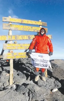 55’lik Türk zirve yaptı